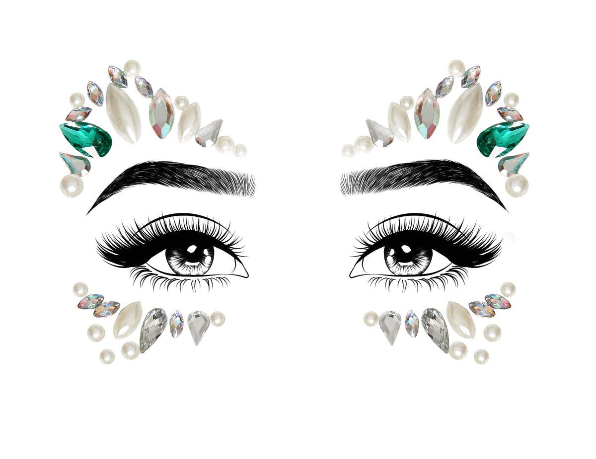 Sena Adhesive Face Jewels Sticker