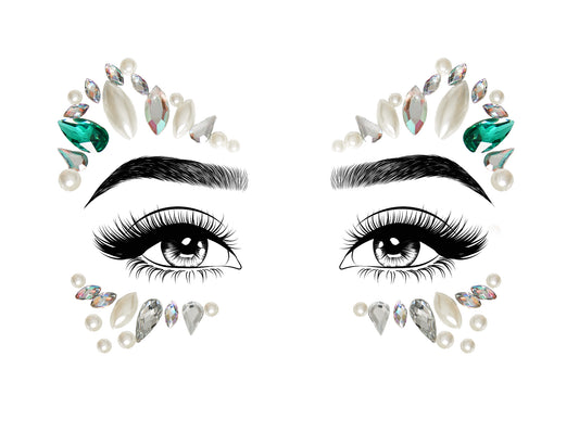 Sena Adhesive Face Jewels Sticker
