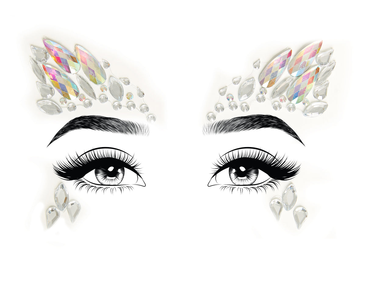 Arista Adhesive Face Jewels Sticker