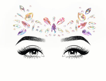 Veda Adhesive Face Jewels Sticker