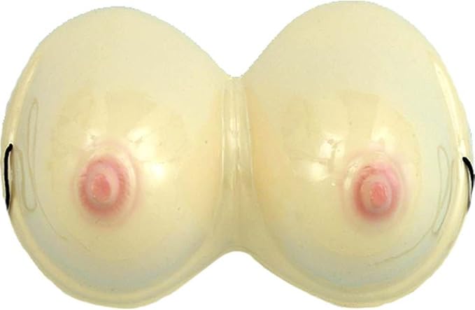 Wearable Fake Plastic Boobs Costume Prop