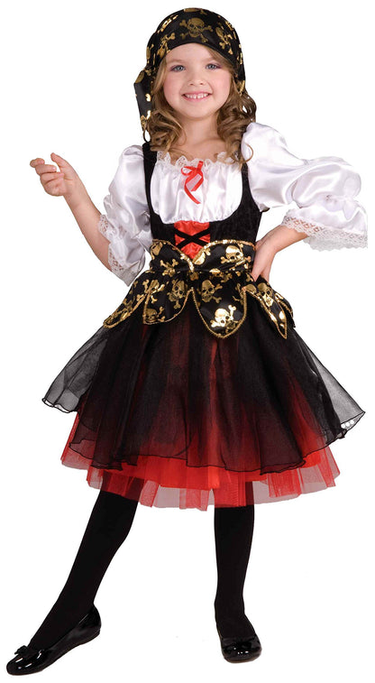 Forum Novelties Lil Pirate's Treasure Girl Costume