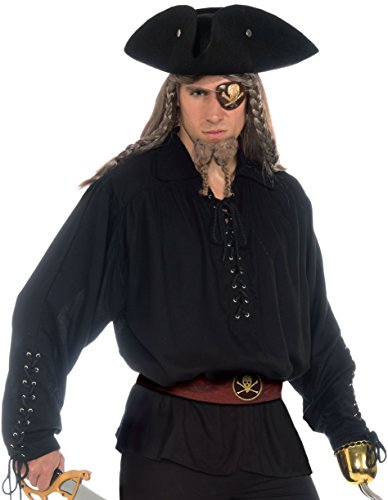Forum Novelties Men's Buccaneer Costume Shirt with Grommets