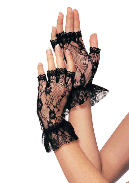 Fingerless Lace Gloves