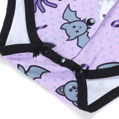 Front Snaps Crotch Snaps Spooky Halloween