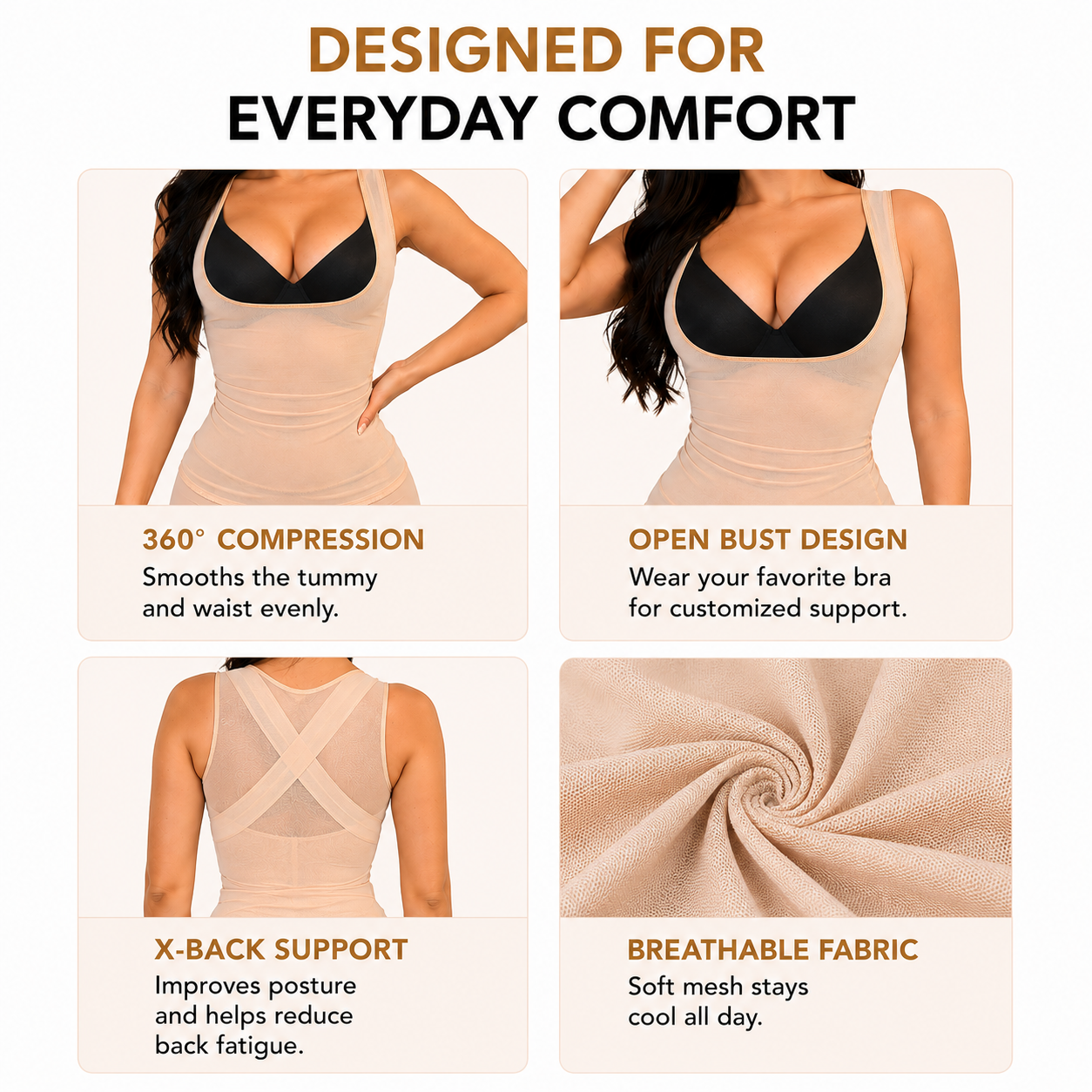 Envy New Body Shaper Top only
