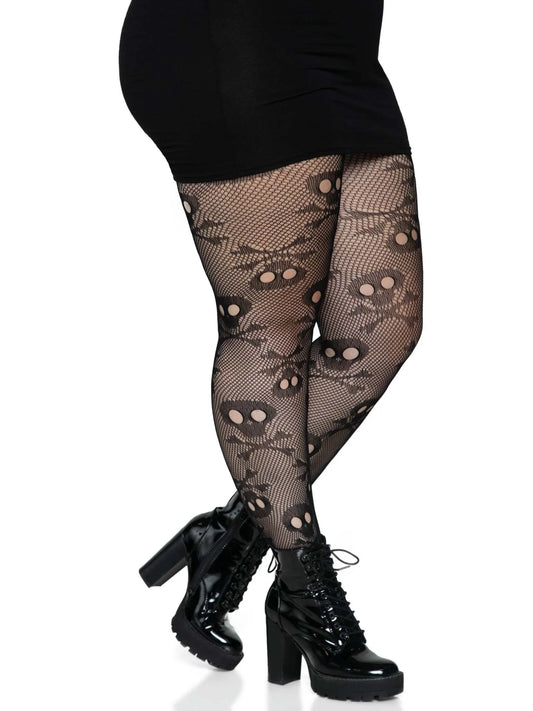 Pirate Booty Plus Fishnet Tights