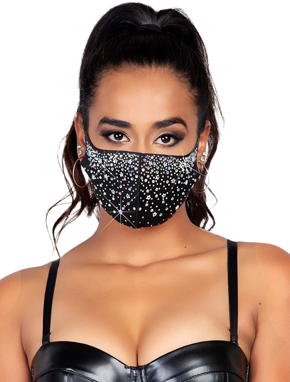 Jeweled Fashion Mask