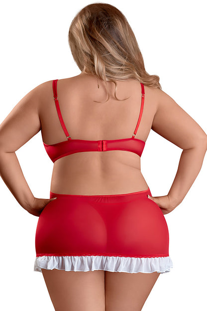 M173 Chemise & G-String - Back View