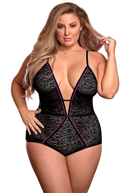 M182 Teddy w/ Hidden Slit Crotch