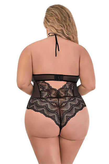 M254 Teddy w/Snap Crotch - Back View