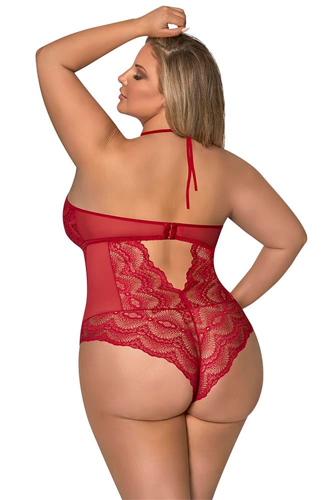 M254 Teddy w/Snap Crotch - Back View