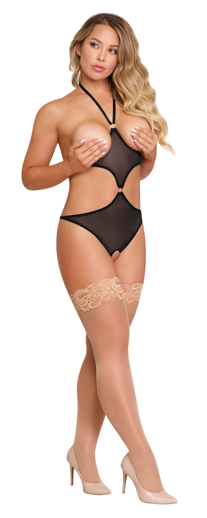 M258 Cupless & Crotchless Teddy