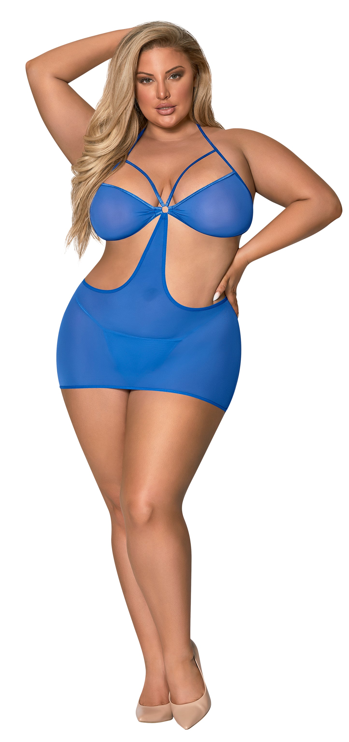 M261 Cut Out Dress & G-Set