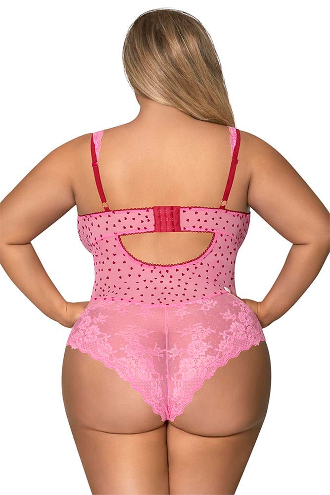 M262 Balconette Teddy - Back View