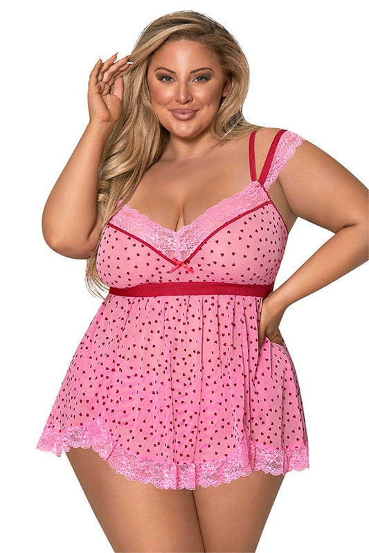 M263 Baby Doll & Panty Set