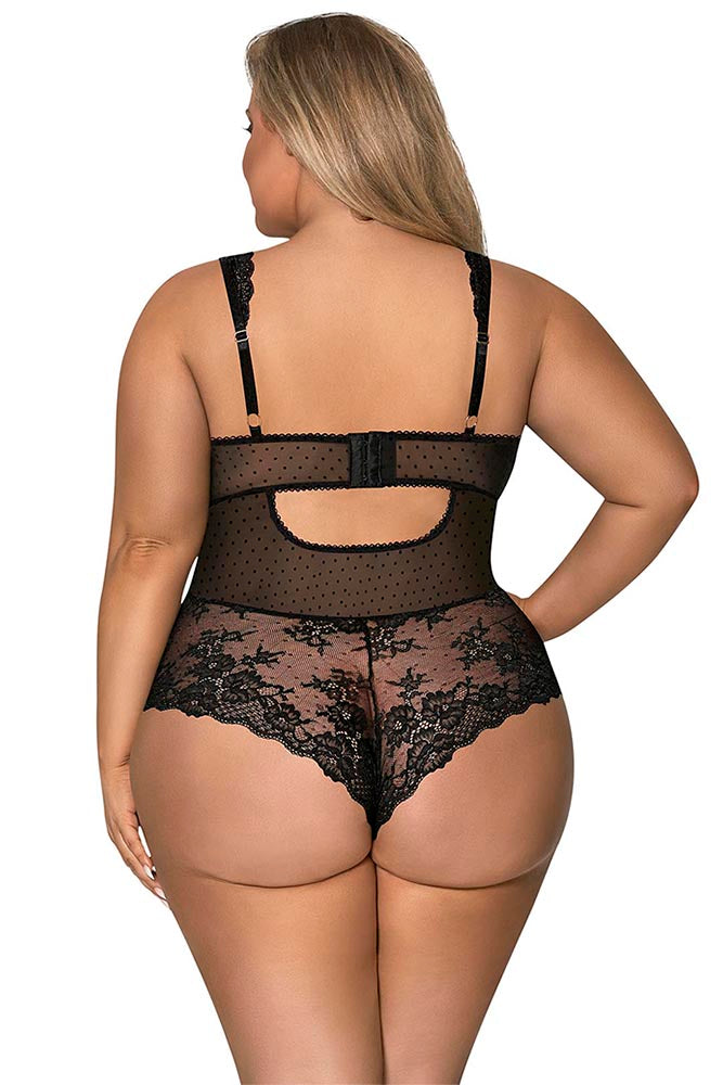 M267 Balconette Teddy - Back View