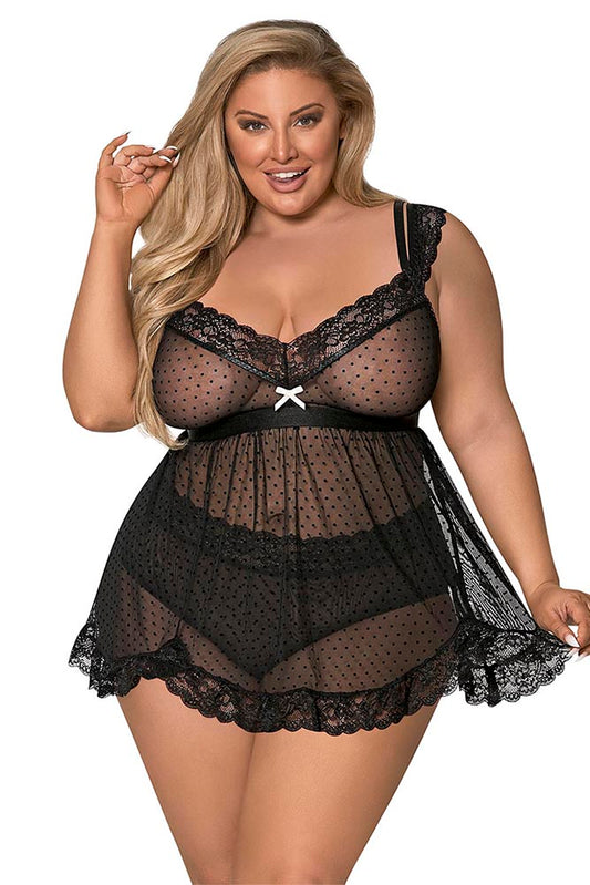M268 Baby Doll & Panty Set