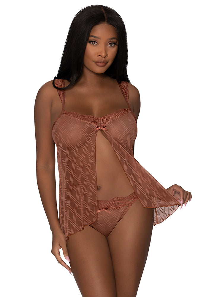 M274 Fly Away Baby Doll & Thong Set