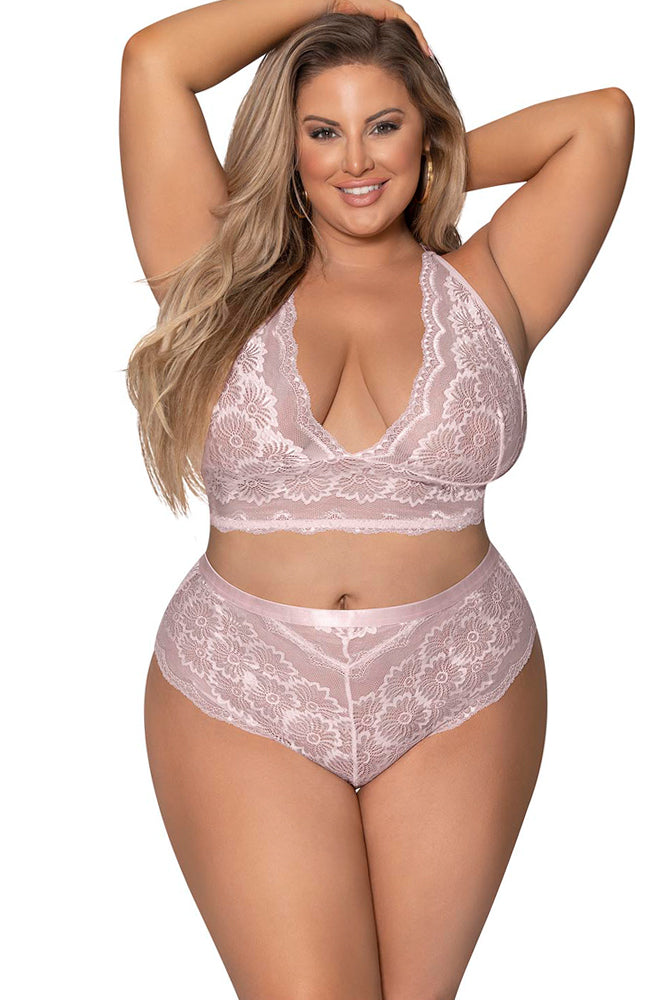 M283 Strappy Back Cami & Short Set