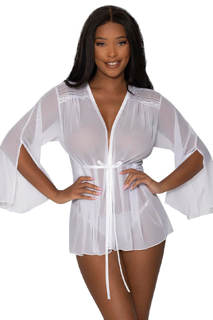 M288 Flowing Short Robe
