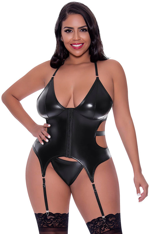 M319 Basque & Cheeky Panty