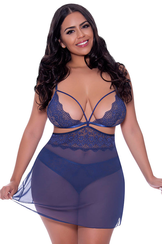 M348 Baby Doll & Panty Set