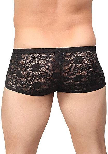 Envy Body Shop Sissy Pouch Lace Boyshorts Panty