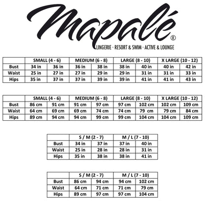 Mapale 6673 Two Piece Swimsuit