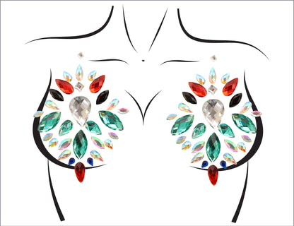 Vega Adhesive Nipple Jewels Sticker