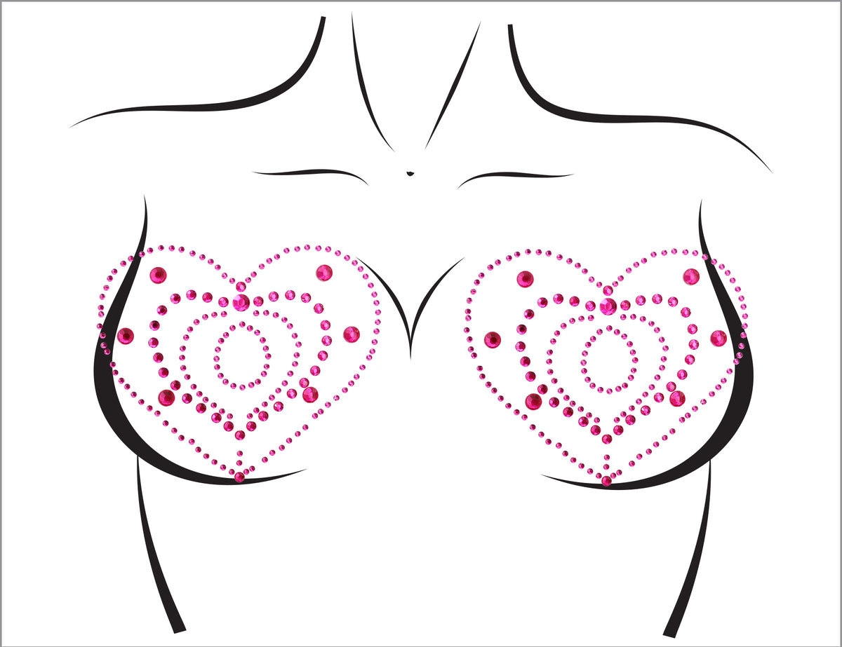 Cassia Adhesive Nipple Jewels Sticker