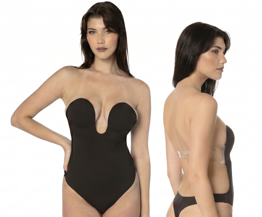 Fashion Forms U Plunge Backless Strapless Bodysuit