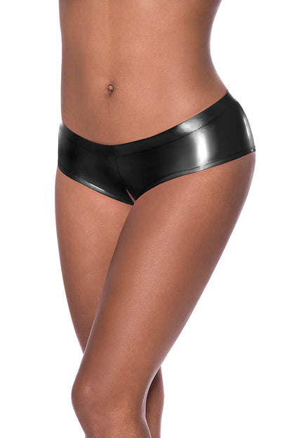P409 Low Rise Split Crotch Boy Short
