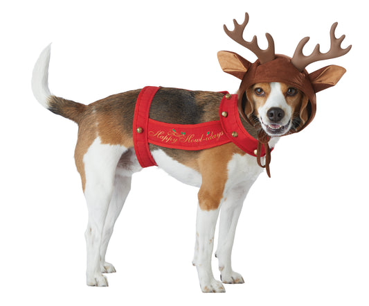 California Costume Reindeer Dog Costume
