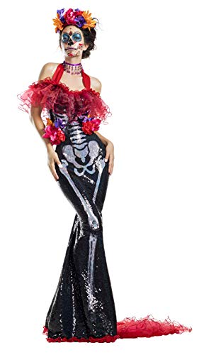Party King Women's Glamour Muerta Day of The Dead