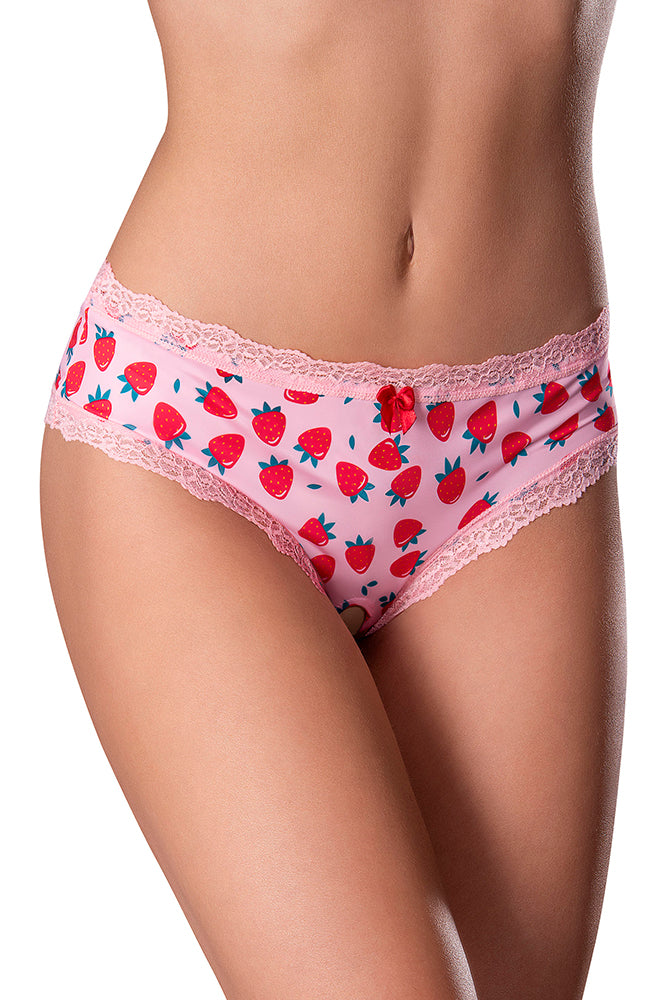 PL02 Crotchless Boy Short w/ Lube