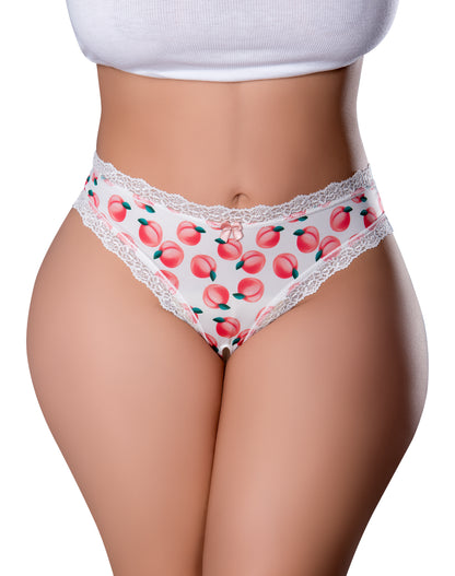 PL03 Crotchless Thong w/ Lube