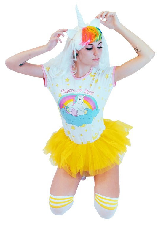 Rainbow Baby Unicorn Romper