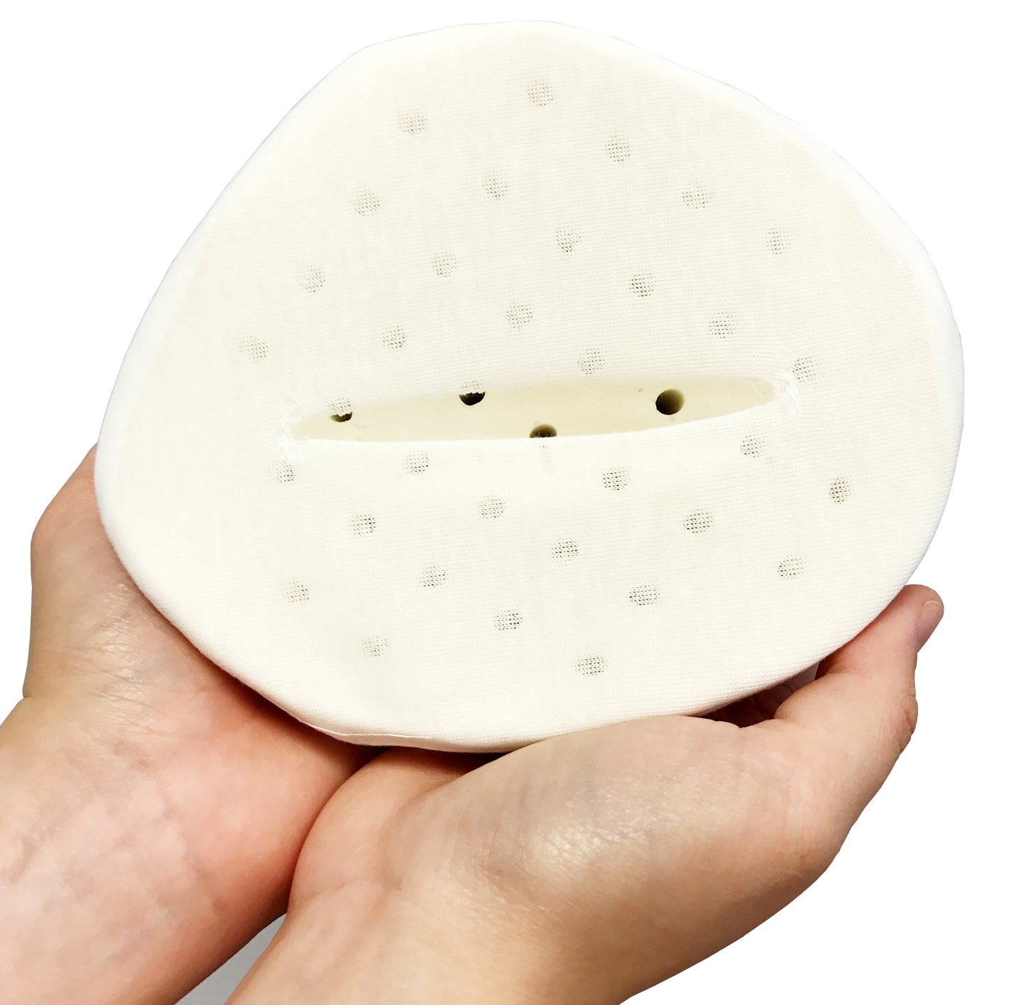Light Weighted Soft Natural Latex Foam Triangle Foam Breast Form