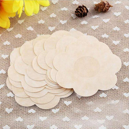 ENVY BODY SHOP Disposable Flower Petal Shape Adhesive Nipple Cover Breast Pasties