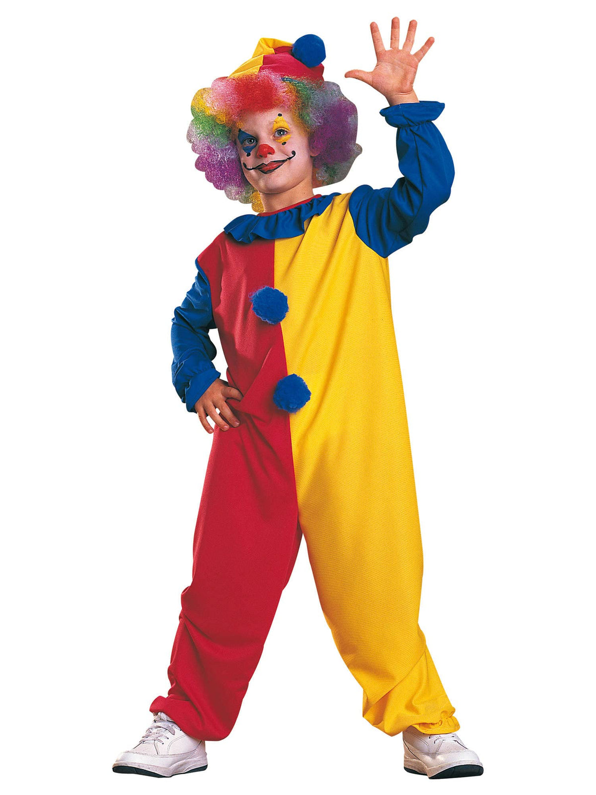 Fuller Cut Kids Clown Costume