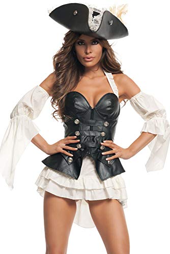 Starline Women's Black Pearl Sexy Pirate Costume Set