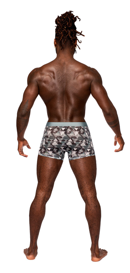SMS011 Seamless Sheer Short - Back View