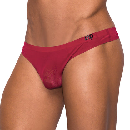 SMS007 Sleek Thong w/sheer pouch