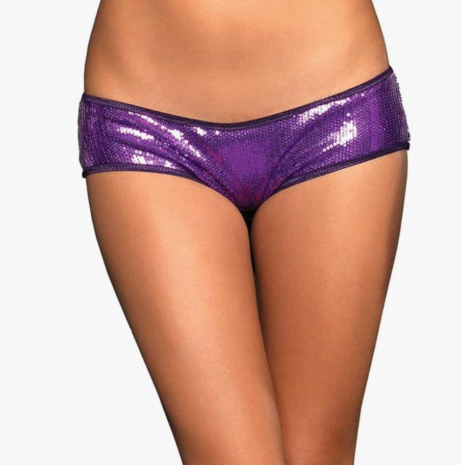 Sparkle Sequin Booty Shorts for Festival & Party