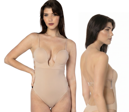 Fashion Forms U Plunge Backless Strapless Bodysuit