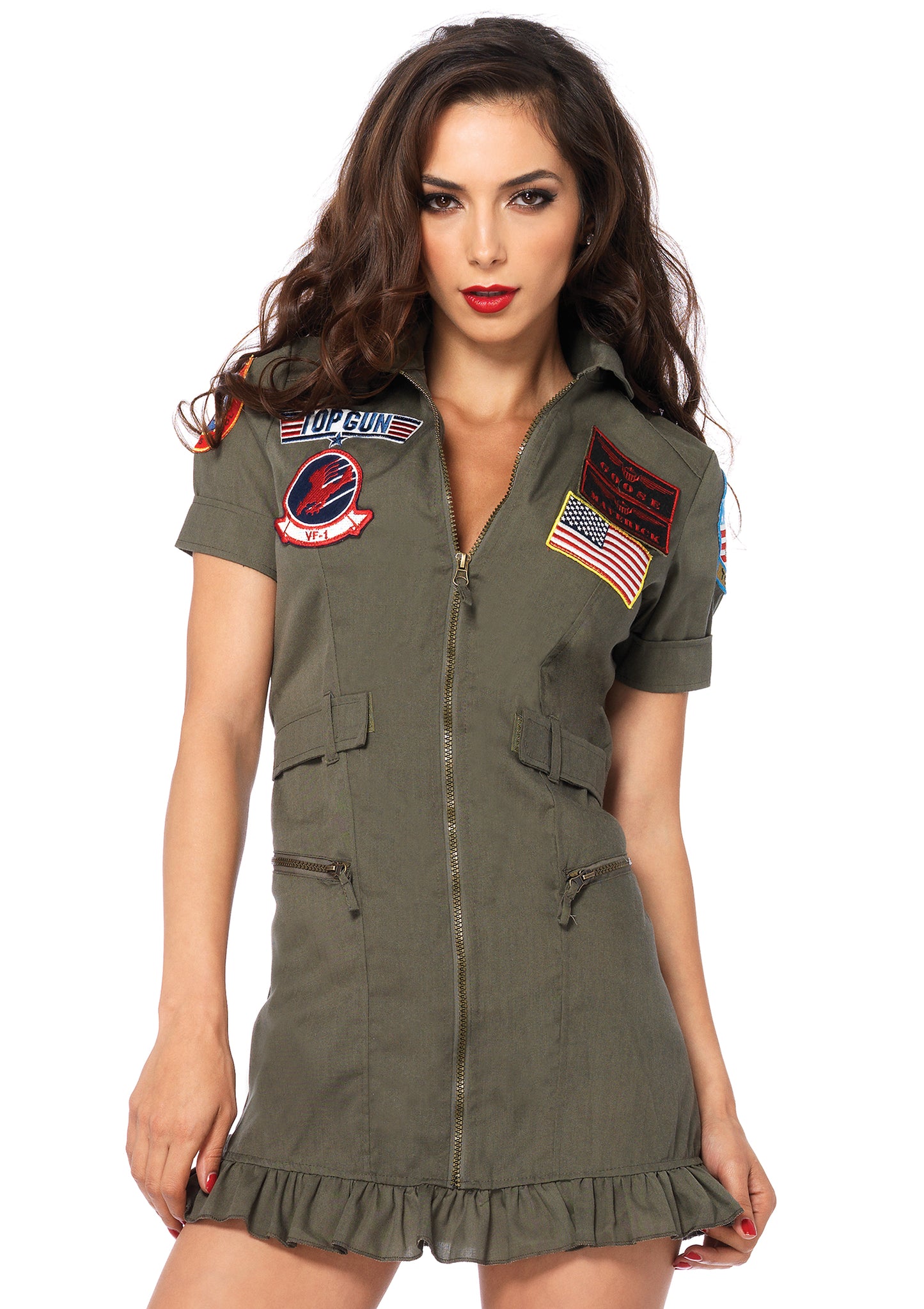 Leg Avenue TG83700 Top Gun Flight Dress 