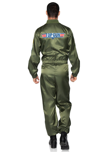 Leg Avenue Top Gun Men's Parachute Flight Suit, Khaki,