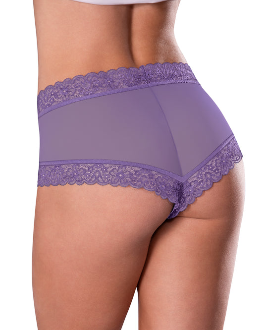 W417 Crotchless Low Rise Panty w/ wipes - Back View