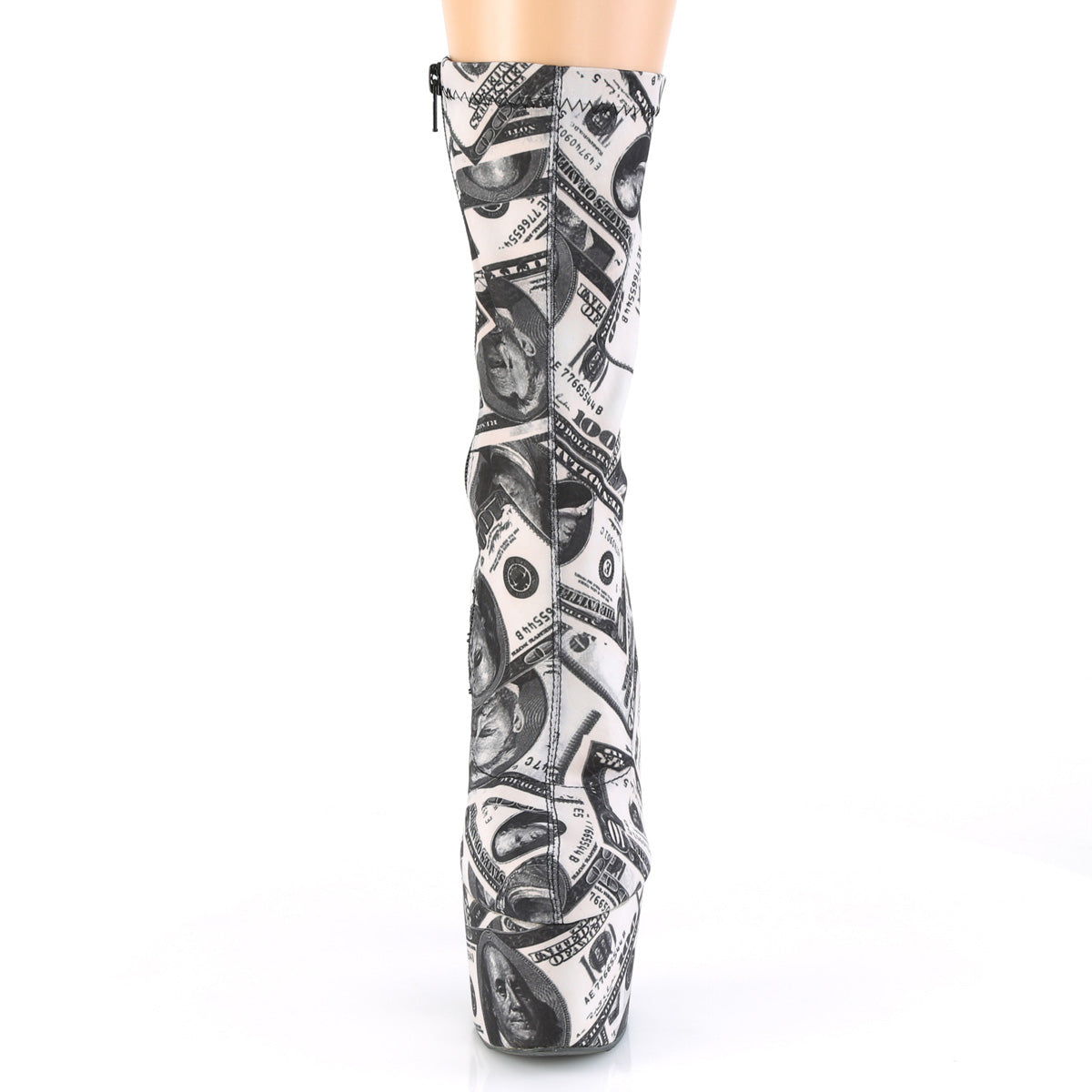 ADORE-1002DP *7" Heel, 2 3/4" PF Pull-On Stretch Sock-Like Ankle Bootie